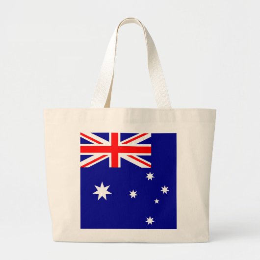 Australië Vlag Grote Tote Bag (Voorkant)