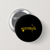 Australië Vlag Jersey  Ronde Button 5,7 Cm (Voorkant /achterkant)