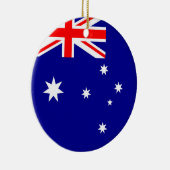 Australië Vlag Keramisch Ornament (Rechts)