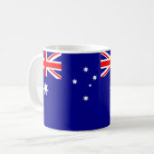 Australië Vlag Keramische Mok (Voorkant links)