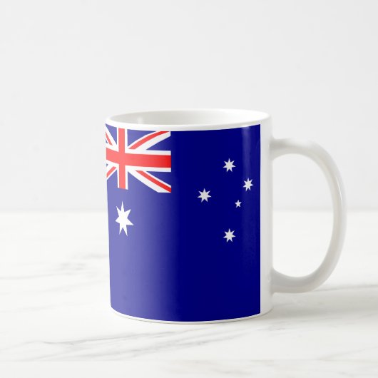 Australië Vlag Keramische Mok (Rechts)