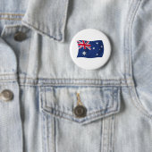 Australië Vlag Knop Ronde Button 5,7 Cm (In situ)