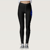 Australië Vlag Leggings - Australische Patriottisc (Voorkant)