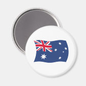 Australië Vlag Magneet (Voorkant / Achterkant)