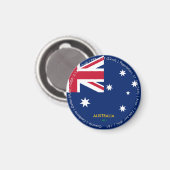Australië Vlag Magneet (Voorkant / Achterkant)