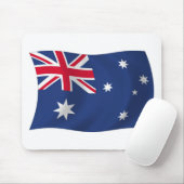 Australië Vlag Muismat (Met muis)