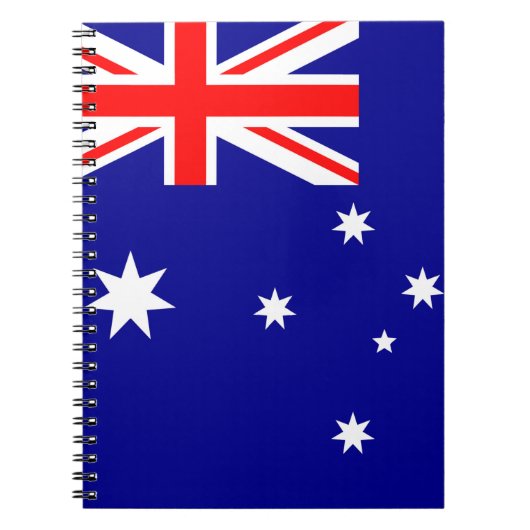 Australië Vlag Notitieboek (Voorkant)