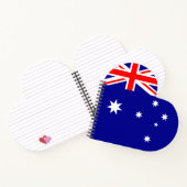 Australië Vlag Notitieboek (Binnen)