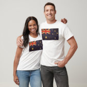 Australië Vlag ontwerp Mannen T-shirt (Unisex)