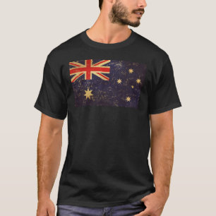 Australië Vlag  ontwerp Mannen T-shirt