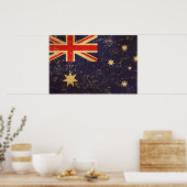 Australië Vlag Ontwerp Poster (Keuken)