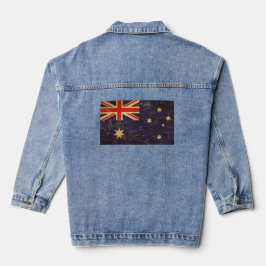 Australië Vlag Ontwerp Vrouwen Denim Jacket