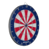 Australië Vlag Patriot's Bullseye Dartbord (Voorkant Links)