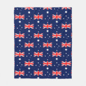 Australië vlag patroon fleece deken (Voorkant)