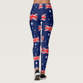 Australië vlag patroon leggings (Achterkant)