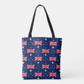 Australië vlag patroon tote bag (Achterkant)