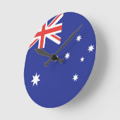 Australië Vlag Ronde Klok (Hoek)