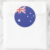 Australië Vlag Ronde Sticker (Tas)