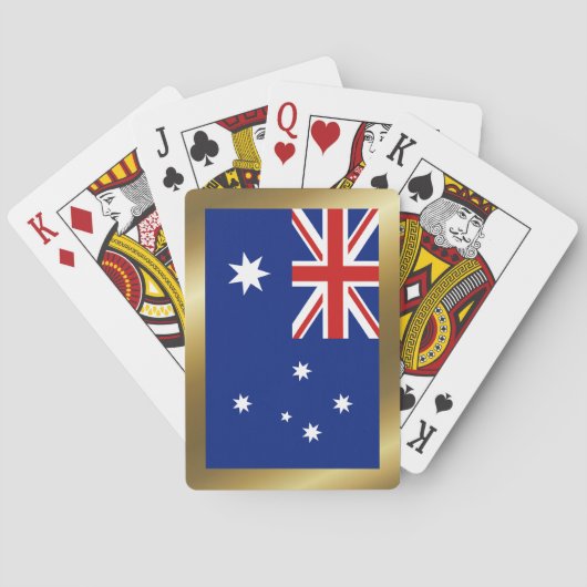 Australië Vlag Speelkaarten (Achterkant)