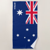 Australië Vlag Splendid Patriottisch Strandlaken (Voorkant)