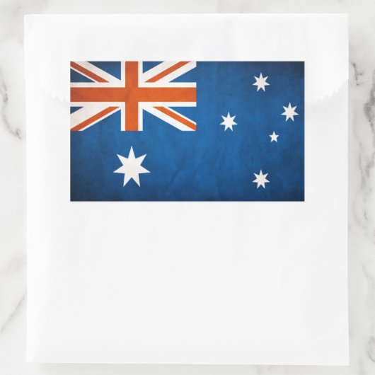 AUSTRALIË VLAG STICKER (Tas)