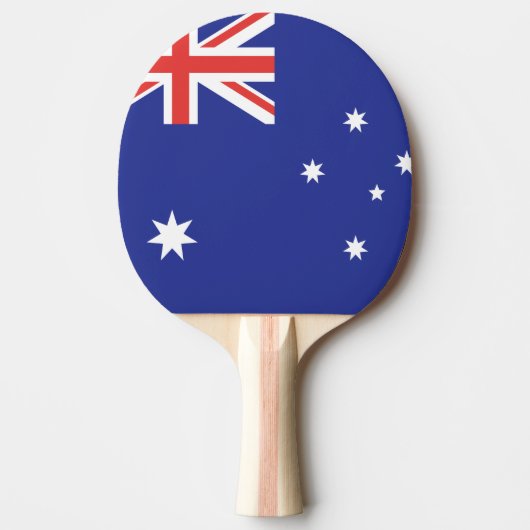 Australië Vlag Tafeltennisbatje (Voorkant)