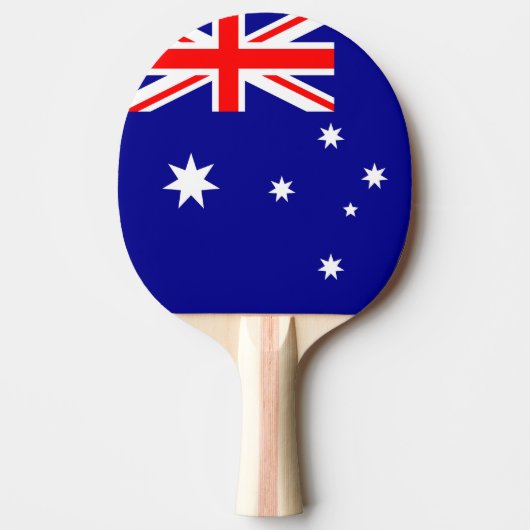 Australië Vlag Tafeltennisbatje (Voorkant)