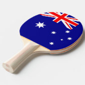 Australië Vlag Tafeltennisbatje (Voorkant Gekanteld)