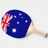 Australië Vlag Tafeltennisbatje (Zijkant)