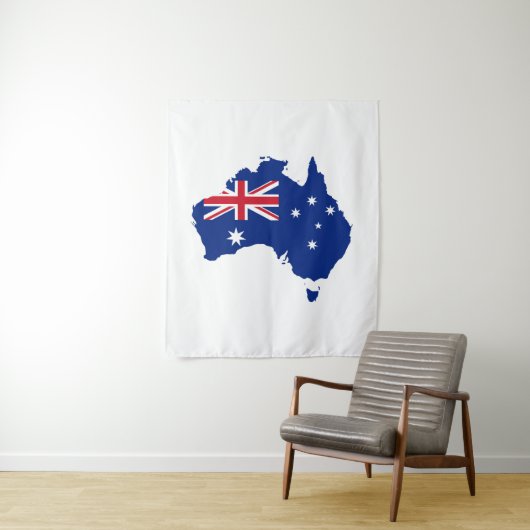 Australië vlag wandkleed (In situ)