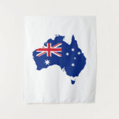 Australië vlag wandkleed (Voorkant)