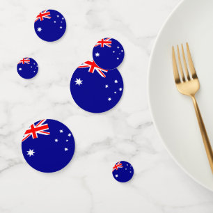 Australië Vlagtabel Confetti