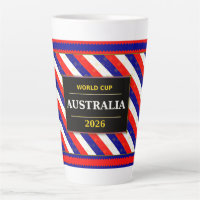 Australië Voetbal Fan Vlag Kleuren Streep Patroon