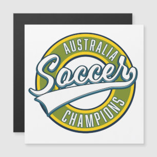 Australië voetbal kampioenen logo.