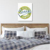 Australië voetbal kampioenen logo. canvas afdruk (Insitu (Slaapkamer))