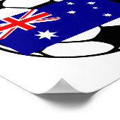 Australië Voetbal Poster (Hoek)