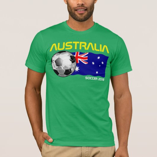 Australië Voetbal T-shirt (Voorkant)