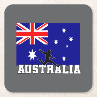 Australië Voetbal Voetbal Australië Nationaal Elft Kartonnen Onderzetters