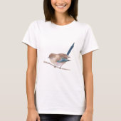 Australië Vogel T-shirt Fairy Wren (Voorkant)