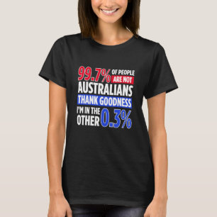 Australië voor forel Australian Aussie Australië R T-shirt