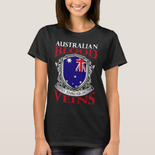 Australië voor forel Australian Aussie Australië R T-shirt