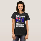 Australië voor forel Australian Aussie Australië R T-shirt (Voorkant volledig)