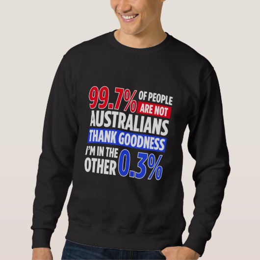 Australië Voor Trots Australische Aussie Australië Trui (Voorkant)