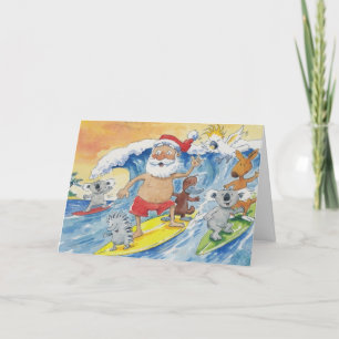 Australië Vrolijk Kerstfeest Feestdagen Kaart