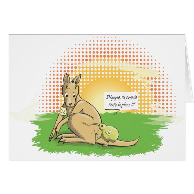 Australië VS Nieuw-Zeeland (Voorkant Horizontaal)