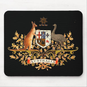 Australië wapenschild muismat