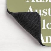 Australië We houden van Ya Mousepad Muismat (Hoek)