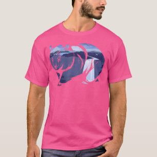 Australië Wildlife Backpacker Aussie Animal Combat T-shirt