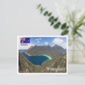 Australië - Wineglass Bay - Briefkaart (Staand voorkant)