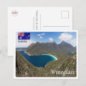 Australië - Wineglass Bay - Briefkaart (Voorkant / Achterkant)